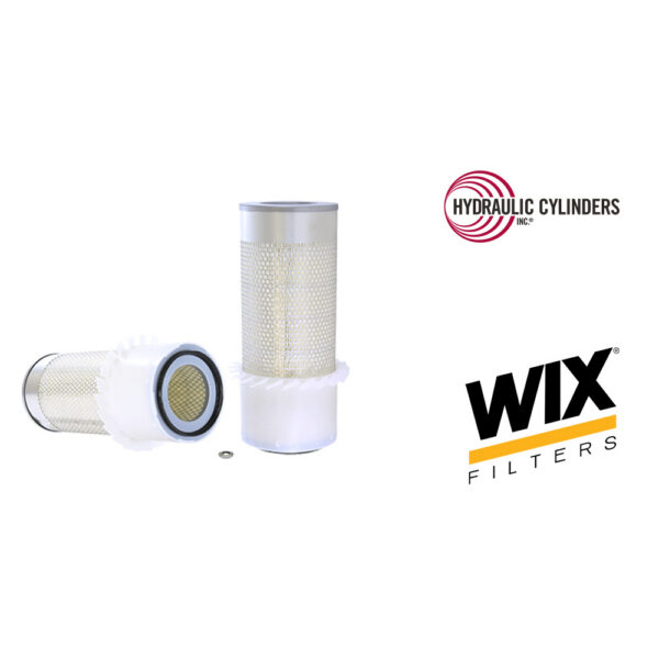 WIX 42321 Air Filter w/Fin | 15.375″ H × 6.093″ OD