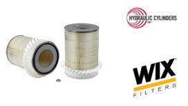 WIX 42946 Air Filter w/Fin | 13.375″ H × 9.234″ OD