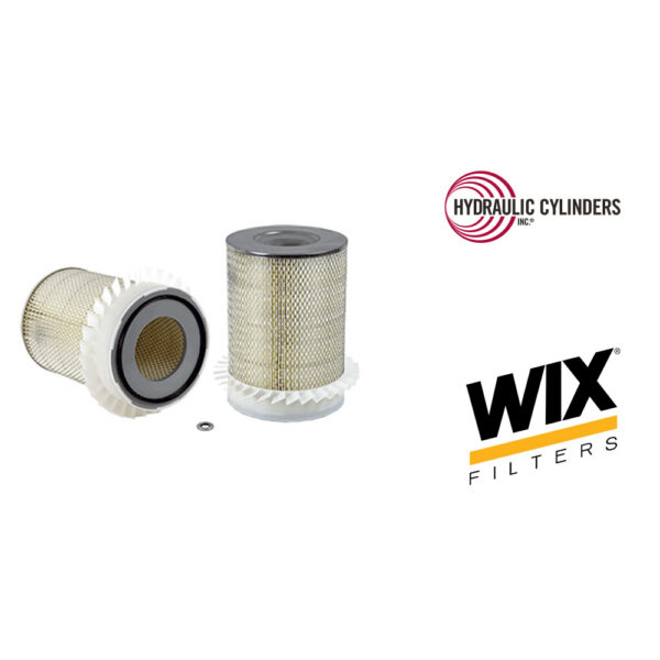 WIX 42946 Air Filter w/Fin | 13.375″ H × 9.234″ OD