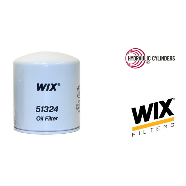 WIX 51324 Spin-On Lube Filter | M20x1.5 Thread, 21 Micron