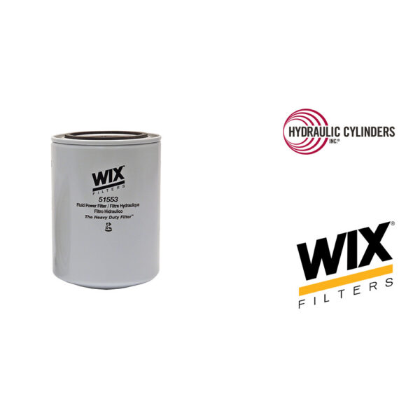 HCI_WIX_51553 WIX 51553 Spin-On Hydraulic Filter | 1-12 Thread, 33 Micron