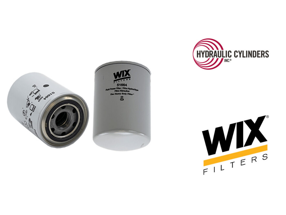 WIX 51664 Spin-On Hydraulic Filter | 1 1/8-16 Thread, 20 Micron