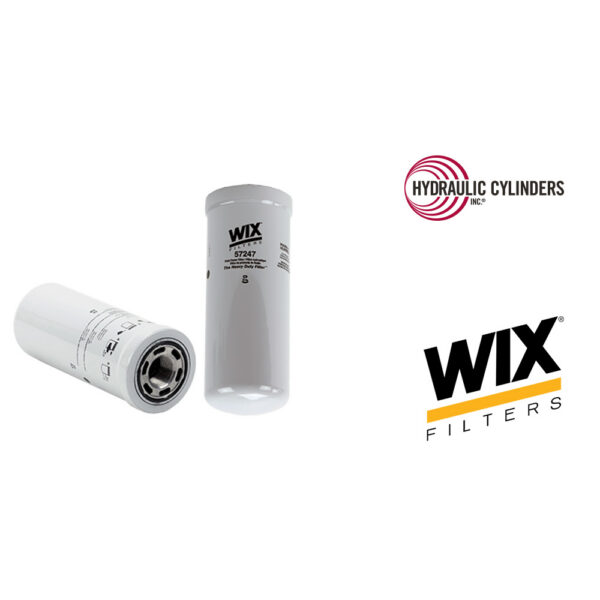 HCI_WIX_57247 WIX 57247 Spin-On Hydraulic Filter | 1 3/8-12 Thread, 2 Micron